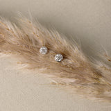 Demure Diamond Earrings