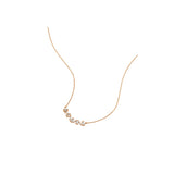 Collar de diamantes Baguette