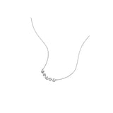 Collar de diamantes Baguette