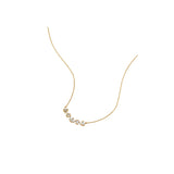 Collar de diamantes Baguette