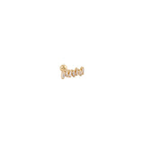 Baguette Diamond Piercing