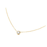 Demure Diamond Necklace