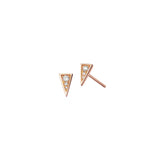 Pyramid Diamond Studs