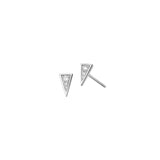 Pyramid Diamond Studs