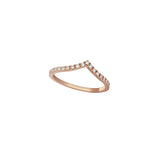Anillo de diamantes de rafia