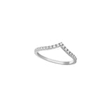 Anillo de diamantes de rafia