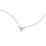 Colgante de diamantes Trebol