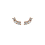 Tres Diamond Earrings