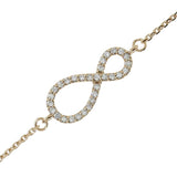 Eternity Asymetrical  Diamond Bracelet