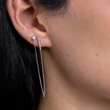 Bar Diamond Piercing