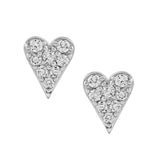 Heart Diamond Earrings
