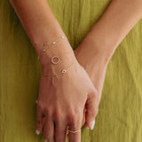 Paperclip Diamond Bracelet