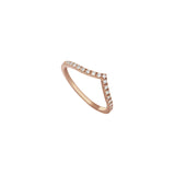 Raffia Diamond Ring