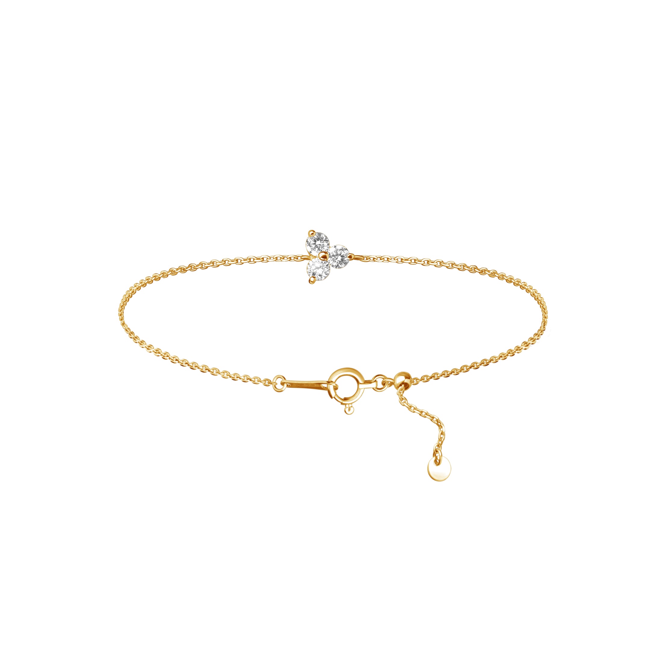 Trebol Diamond Bracelet