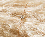Trebol Diamond Bracelet (Rose Gold)