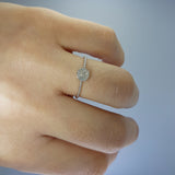 Cielo Diamond Ring (White Gold)