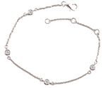Impiraressa Diamond Bracelet (White Gold) - Small