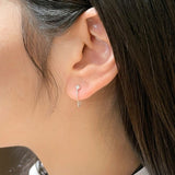 Sempre Diamond Earrings (White Gold)