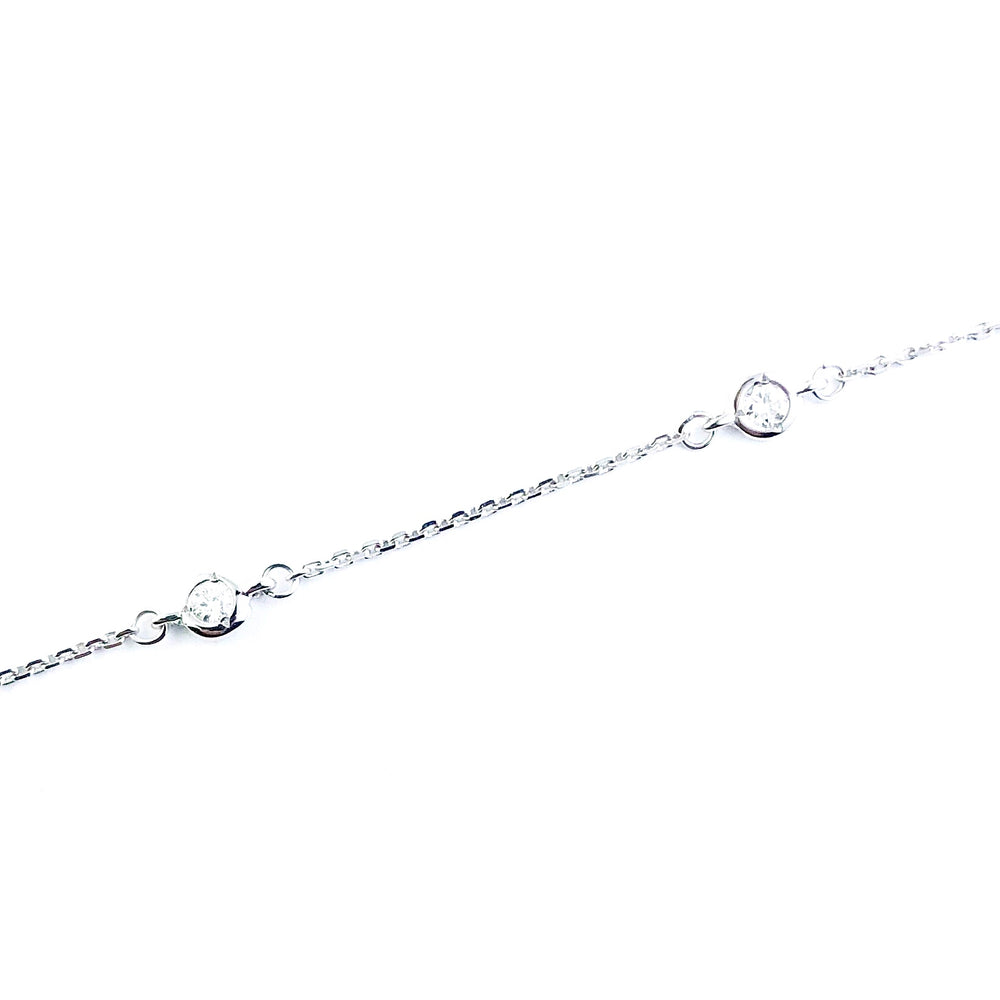 Impiraressa Diamond Bracelet (White Gold) - Small