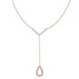 Drop Diamond Necklace