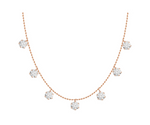 Bahia Diamond Necklace (Rose Gold) - Large