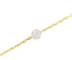 Aurora Diamond Bracelet (Yellow Gold)