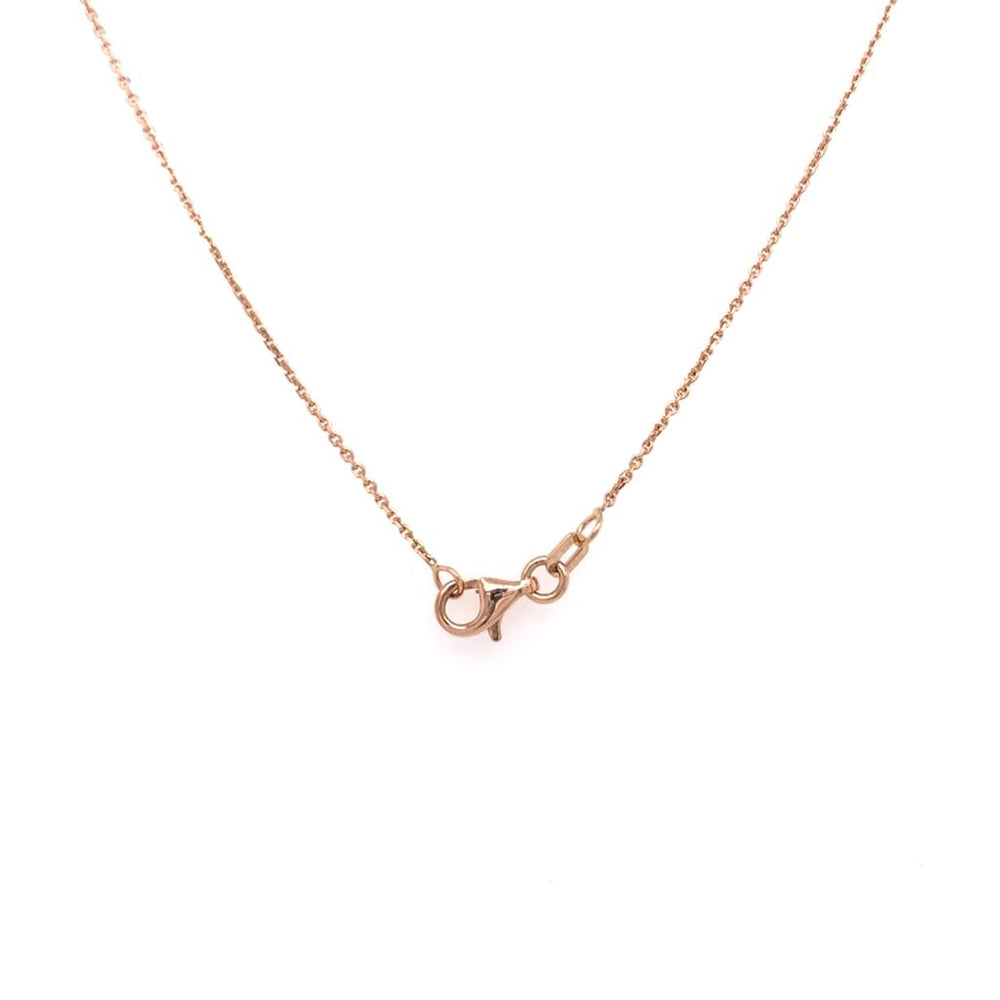 Graduated Diamond Necklace (Rose Gold)